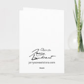 エイリアンサンタクリスマスカード シーズンカード (裏面)