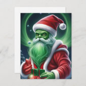 エイリアンサンタクロース シーズンカード (正面/裏面)