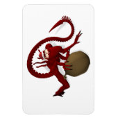 エイリアンサンタクロース マグネット (縦)