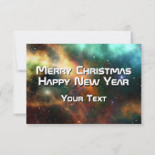 エイリアンサンタ メリークリスマス オーダーメイド カード (裏面)