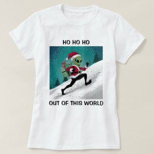 エイリアンサンタ Tシャツ