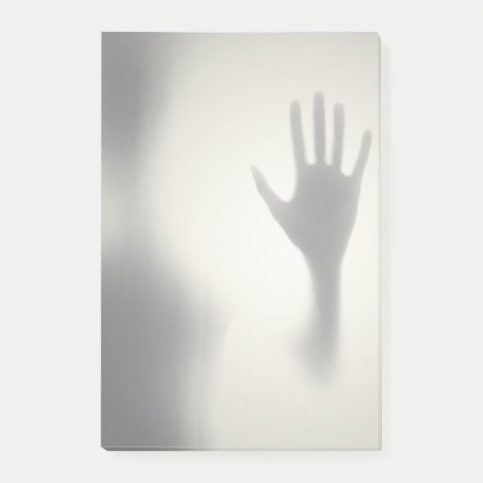 エイリアンシルエット注記 ポストイット (正面)