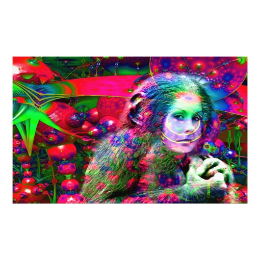 エイリアンジャングル フォトプリント            (正面)