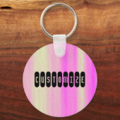 エイリアンスカイ – テンプレート キーホルダー (正面)