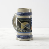 エイリアンスカイSci-Fiマグ真の宇宙放浪者 ビールジョッキ (正面左)