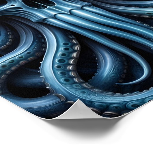 エイリアンスカルタコ – 005 - Night V -ファンタジーアート ポスター (角)