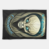 エイリアンスカルヘッドサンダー_コーブ キッチンタオル (横)