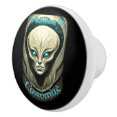 エイリアンスカルヘッドサンダー_コーブ セラミックノブ (右)