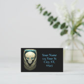 エイリアンスカルヘッドサンダー_コーブ 名刺 (スタンド正面)