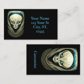 エイリアンスカルヘッドサンダー_コーブ 名刺 (正面/裏面)