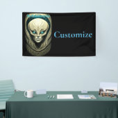 エイリアンスカルヘッドサンダー_コーブ 横断幕 (トレードショー)