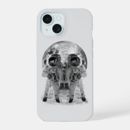 エイリアンスカル宇宙飛行士 iPhone 15ケース