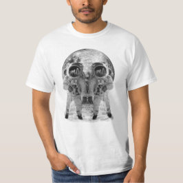 エイリアンスカル宇宙飛行士 Tシャツ