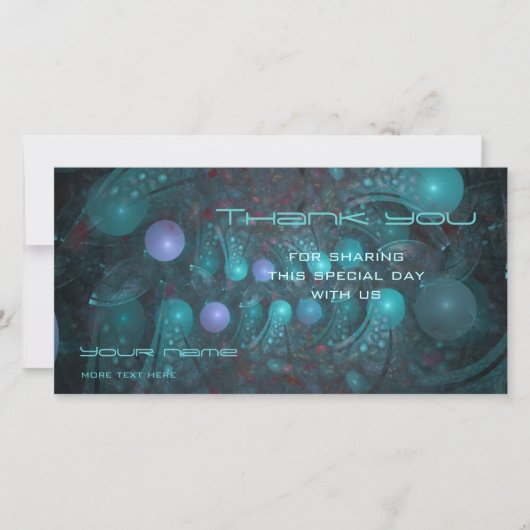 エイリアンスキン001 サンキューカード (正面)