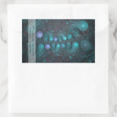 エイリアンスキン001 長方形シール (バッグ)