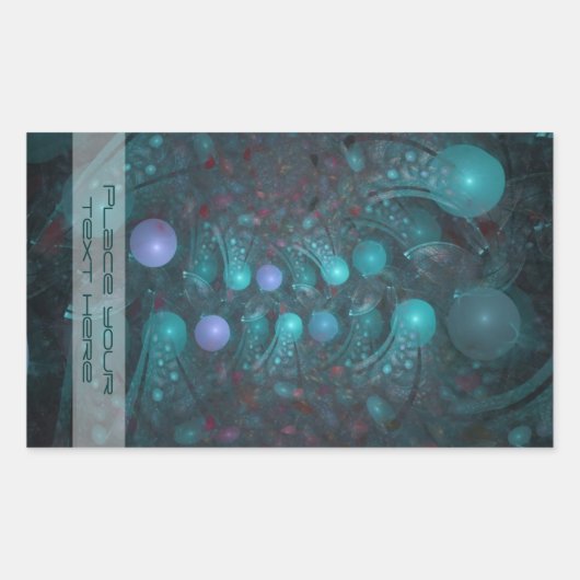 エイリアンスキン001 長方形シール (正面)