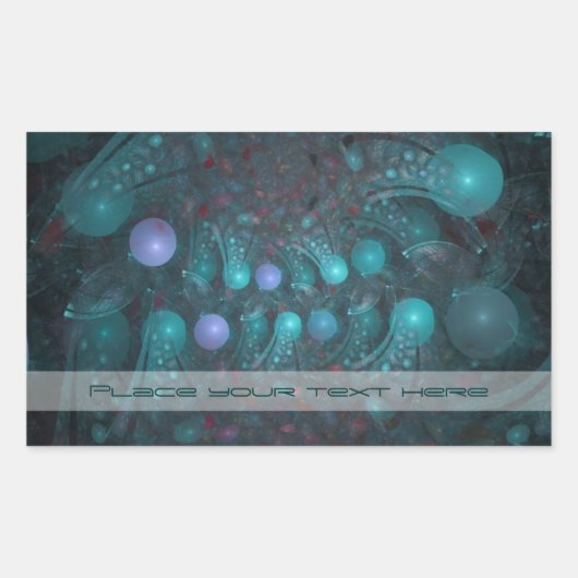 エイリアンスキン001 長方形シール (正面)