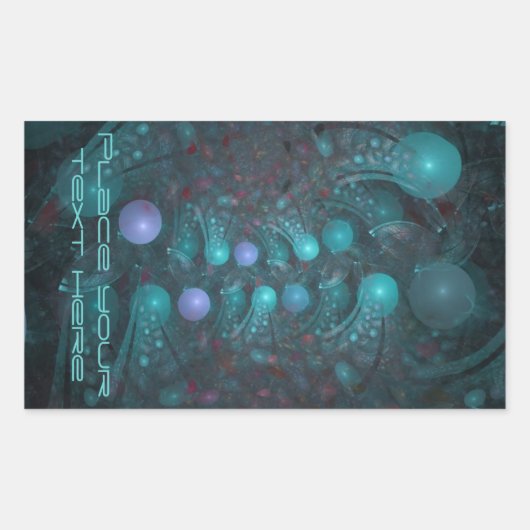 エイリアンスキン001 長方形シール (正面)