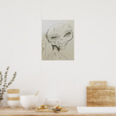 エイリアンスケッチポール ポスター (キッチン)