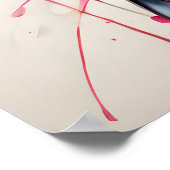 エイリアンスプラッ絵を描シュ ポスター (角)