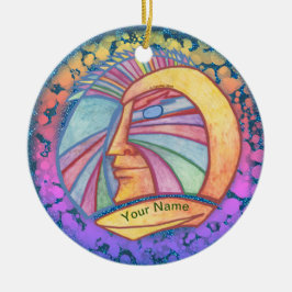 エイリアンスペースマンオーナメント セラミックオーナメント