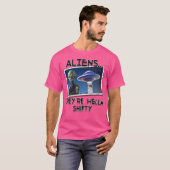 エイリアンズアヘルラシフティ Tシャツ (正面フル)