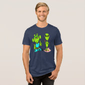 エイリアンズTシャツ トライブレンドＴシャツ (正面全面)