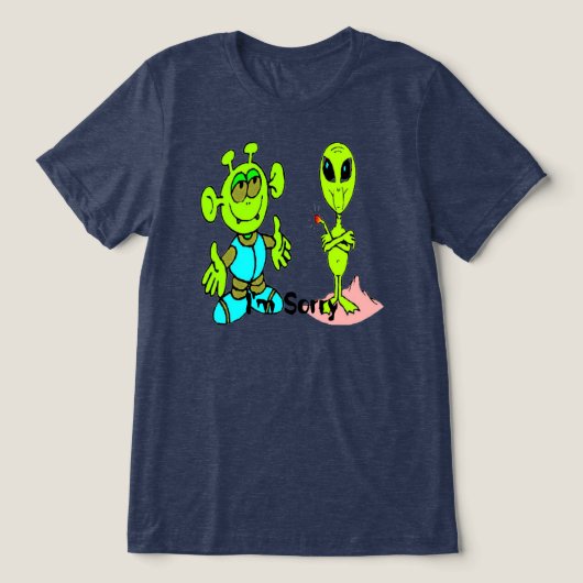 エイリアンズTシャツ トライブレンドＴシャツ (デザイン正面)