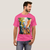 エイリアンセルフィーとペガサス Tシャツ (正面フル)