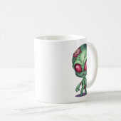 エイリアンゾンビ コーヒーマグカップ (正面右)