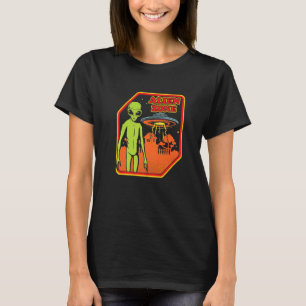 エイリアンゾーン地球外宇宙Ufo宇宙船パラノーム Tシャツ