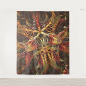 エイリアンタコ織 タペストリー (正面)