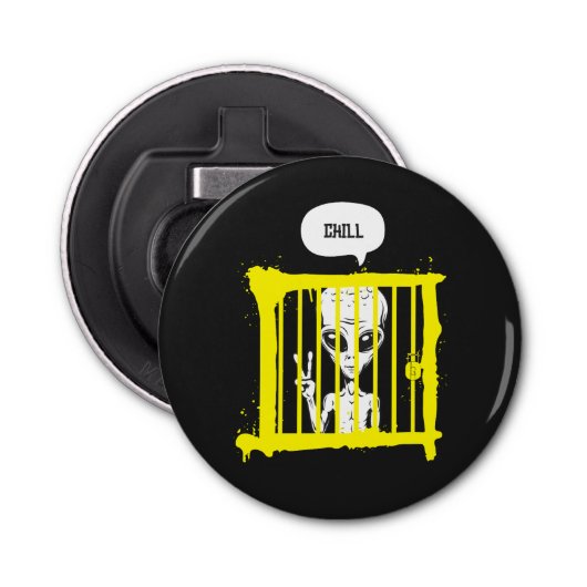 エイリアンチル刑務所 栓抜き (正面)