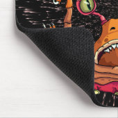 エイリアンツメ攻撃マウスパッド マウスパッド (コーナー)