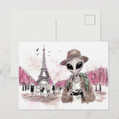 エイリアンツーリングパリ ポストカード (正面/裏面)