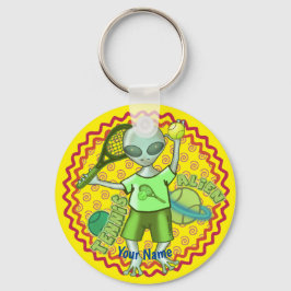 エイリアンテニスキーチェーン キーホルダー