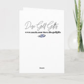 エイリアンディスクゴルフハッピーバースデー カード (裏面)