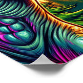 エイリアンディスクゴルフピンバスケット ポスター (角)