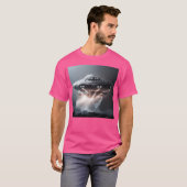 エイリアンデーモンクラフト飛んでいる – 拉致の悪夢 Tシャツ (正面フル)
