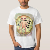 エイリアントランプのポーカーTシャツ Tシャツ (正面)