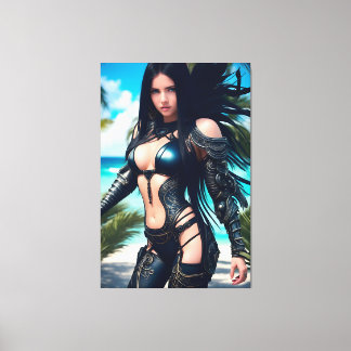 エイリアントロピカルバケーション003 キャンバスプリント