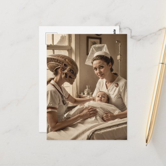 エイリアンナース ポストカード (正面/裏面インサイチュ)