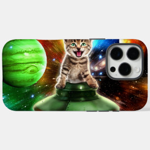 エイリアンネコufoソーサー iPhone 16 pro maxケース