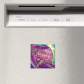 エイリアンネレイド/水のニンフ，ピンクのシーシェルSci-Fi マグネット (インサイチュ (食洗機))