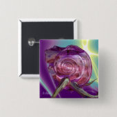 エイリアンネレイド/水のニンフ,ピンクのシーシェルSci-Fi 缶バッジ (正面&裏面)