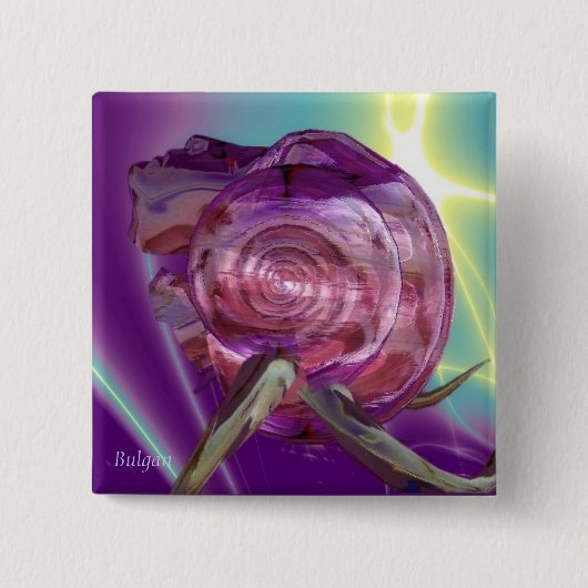 エイリアンネレイド/水のニンフ,ピンクのシーシェルSci-Fi 缶バッジ (正面)