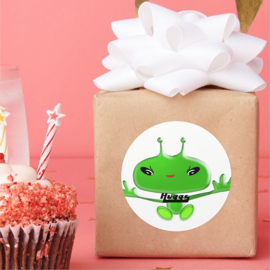 エイリアンハグス ラウンドシール (パーティー)