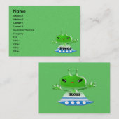 エイリアンハグス 名刺 (正面/裏面)