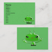 エイリアンハグス 名刺 (正面/裏面)