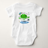 エイリアンハグ ベビーボディスーツ (裏面)